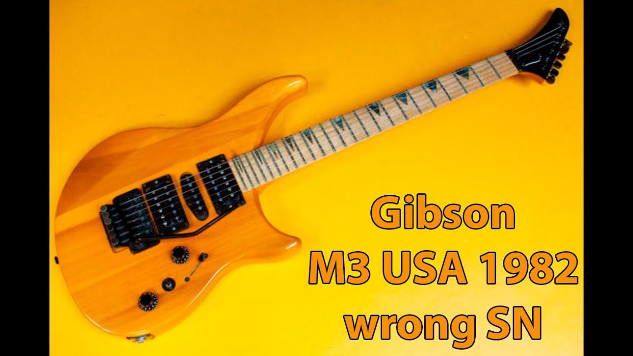 Мечта старого металлиста Gibson M3 USA 1982 wrong SN| GUITAR78 смотреть онлайн
