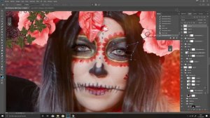 Como lo hice - Tutorial Retoque de Halloween Adobe Photoshop 2019