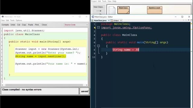Big java 4.6.2: Reading Input part2 смотреть онлайн