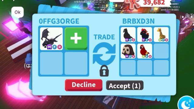 I Got A Mega Shadow Dragon In Roblox Adopt Me! смотреть онлайн