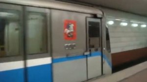 Первый поезд Русич следует на обкатку нового участка Бутовской линии