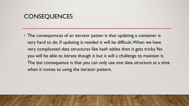 CIS 476 Iterator Design pattern смотреть онлайн