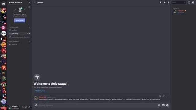 Roblox Arsenal Free Accounts Discord! смотреть онлайн