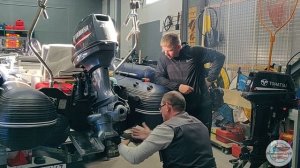 Плохой пример! Оснащенный Stormline 430 + Yamaha 40 Jet (водомет).