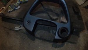 Покраска торпеды Тойота Альтезза.