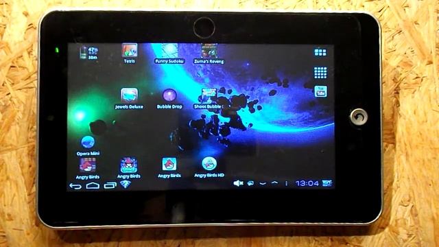 Планшет MID 7" VIA WM8650 4gb Wi-Fi Android 2.2 3G Обзор