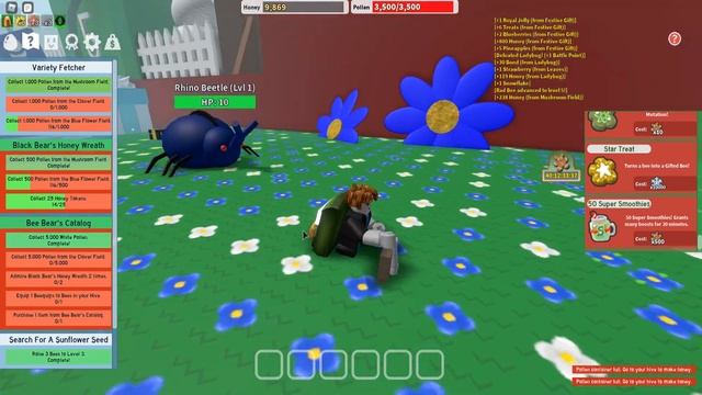 ЧЕРНИКА ДЛЯ МЕДВЕДЯ - КРУТОЙ СИМУЛЯТОР ПЧЕЛ В ROBLOX Bee Swarm Simulator смотреть онлайн