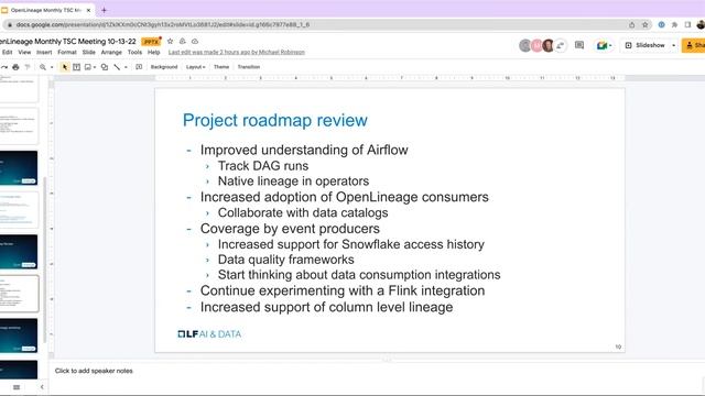 OpenLineage Community Meeting | October 13, 2022 смотреть онлайн