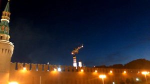 Вертолет посадка в кремль