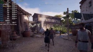 AMD Ryzen 5 3550H Vega 8 - Assassin’s Creed Odyssey - Gameplay Benchmark