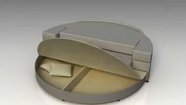 Круглая диван - кровать. смотреть онлайн