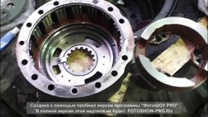 собираем тормоза на терекс 815