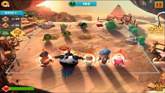 Chuck to prestige level 4 - Angry Birds Evolution - Gameplay #147 смотреть онлайн