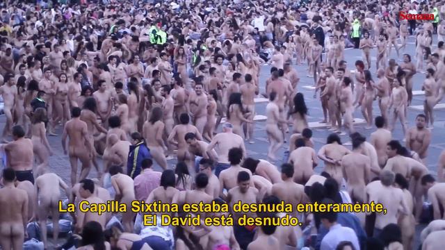 Después De Ocho Años De Trabajo, Spencer Tunick Hizo Desnudos En Colombia