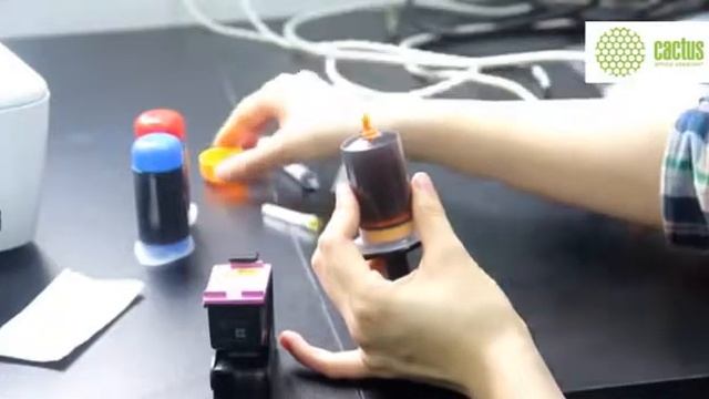 Обзор «Cactus CS-RK-CC640, Black заправка для HP DeskJet D1663/D2563/D2663/D5563» смотреть онлайн