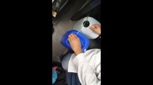 Установка дозатора моющих средств в профессиональную посудомоечную машину купольного типа марки DIH