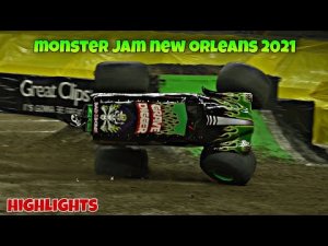 Monster Jam: основные моменты Нового Орлеана вольным стилем 2021 года