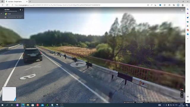 Путешествие МОСКВА-МАГАДАН на Google карте. В направлении Челябинска.Часть #16 смотреть онлайн