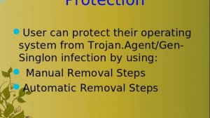 Trojan.Agent/Gen-Singlon : Uninstall  Trojan.Agent/Gen-Singlon