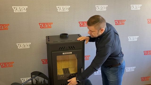 Печь-камин Бранденбург с Верхним дымоходом+конкурс от производителя!!! смотреть онлайн