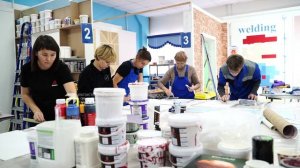 Поклейка обоев, жесткая фреска и фристайл в ЗТТиЭ