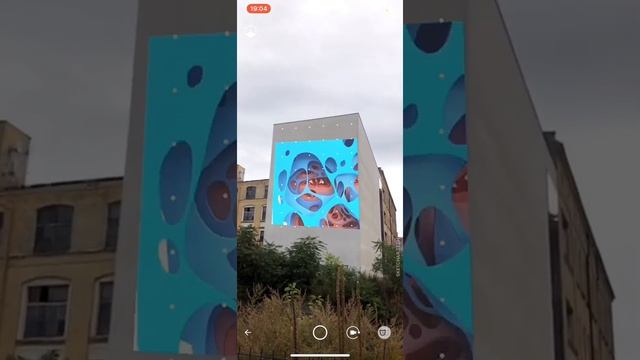 Augmented reality in the urban environment with the SketchAR app