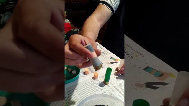 Снаряжение дробового патрона!