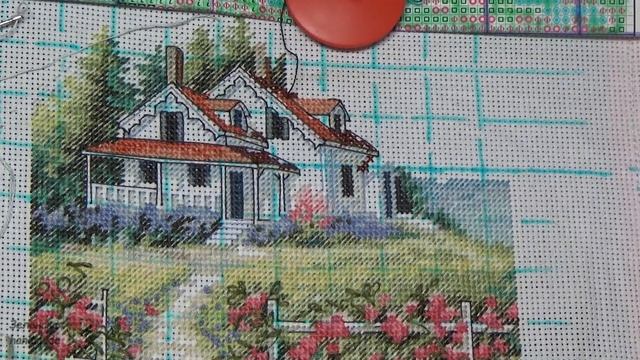 Бэкстич. Вышивка крестиком и моя бэкофобия. Живописный маяк. Dimensions. смотреть онлайн