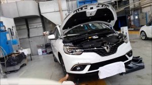 Tuto démontage pare-choc Av Renault Scénic 4/disassembly front bumper Renault Scénic 4