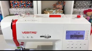 VERITAS Marion. Намотка нити, установка шпульки и заправка нижней нити ⠀