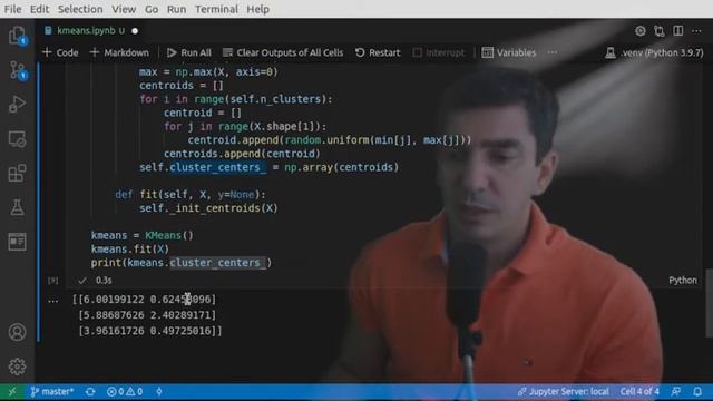 Implementação simplificada do KMeans смотреть онлайн