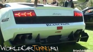 Звук двигателя Lamborghini Gallardo LP560-4 Super Trofeo