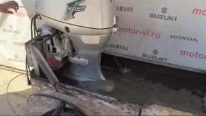 Honda BF50 EFI. Запуск двигателя