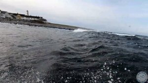 Kayak surfing on BIG 4-meter waves and 10 stars surf forecast! What hit me?