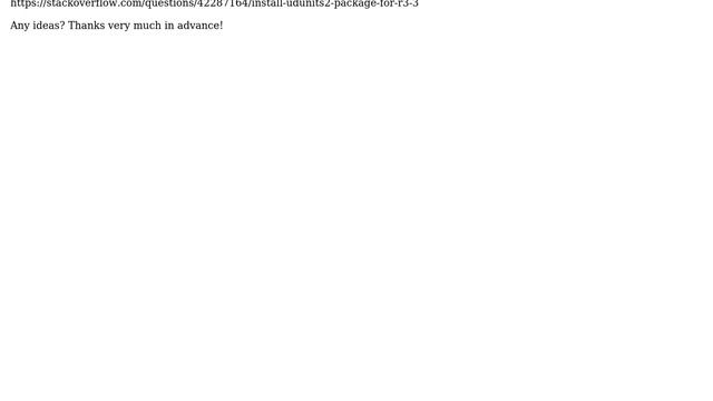 udunits2 package installation in Docker image смотреть онлайн