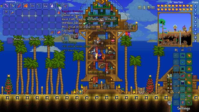 CELESTIAL SHELL & BEST TERRARIA INVENTORY SETUP! | Let's Play Terraria 1.3.5 смотреть онлайн