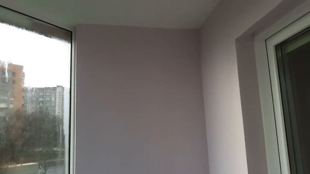 Ремонт балкона. Структурная краска. смотреть онлайн