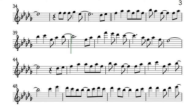 Yesterday Once More Alto Sax Sheet Music Backing Track Play Along Partitura смотреть онлайн