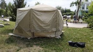 Летний шатер HES-S06 - лучшее решение для отдыха