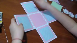 Подарок своими руками.Коробочка с сюрпризом! Для денег конверт Из Бумаги Поделки с детьми!