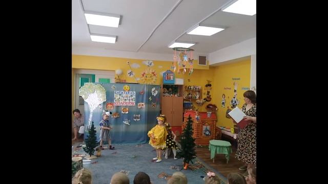 Детско-взрослая театрализованная постановка. Спектакль "Колобок" смотреть онлайн