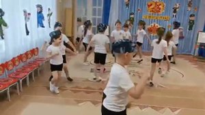 Спортивная игра-викторина. Строевая подготовка. Подготовительная группа №1