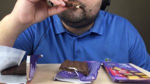 ASMR MILKA CHOCOLATE PARTY (Dessert Eating Sounds) *Mukbang* NO TALKING