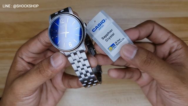 กระจกซัฟไฟร์ เน้นวัสดุ บอกเลยมาเต็ม || รีวิว Casio MTS-110D-2A смотреть онлайн