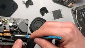 Airport time capsule all disassembly, repair, replace HDD