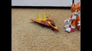 (New Camera Test) Tails and the Plane Stop-Motion