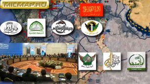 Видео обзор карты боевых действий в Сирии и Ираке от 25.01.2017г.
