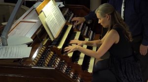 Liene Andreta Kalnciema live at Riga Cathedral organ. Franz Liszt: Prelude and Fugue on B-A-C-H.