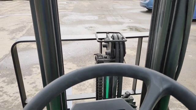 Вилочный погрузчик электрический Mitsubishi FB18NT смотреть онлайн