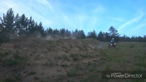 Тренировка эндуро (вилли, переезд препятствия, баланс, прыжки)